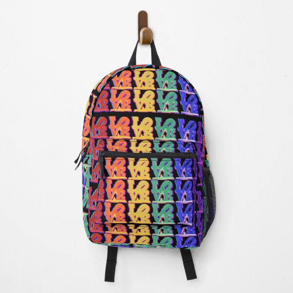 Item preview, LOVE in rainbow designed and sold by FeralCatDad.