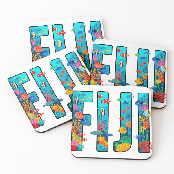 Item preview, Fiji Colorful Coral Reef Ocean  designed and sold by sky11PP.