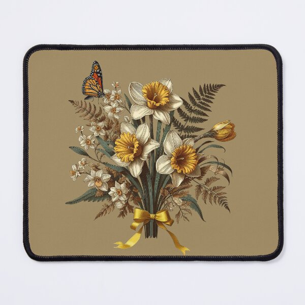 Item preview, DAFFODILS, VINTAGE FLORAL ART, BEAUTIFUL FLOWERS, GARDENING designed and sold by classic car craze.