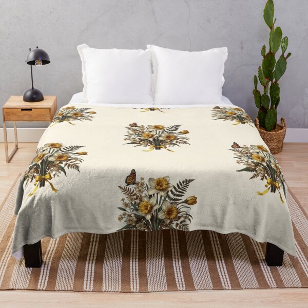 Item preview, DAFFODILS, VINTAGE FLORAL ART, BEAUTIFUL FLOWERS, GARDENING designed and sold by classic car craze.