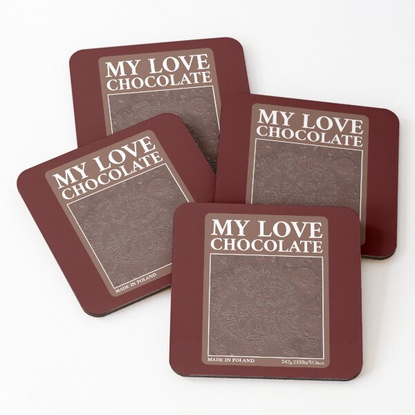 Item preview, Linoleum 1_V2E24DC2_MY LOVE CHOCOLATE designed and sold by ART-OF-ORION.