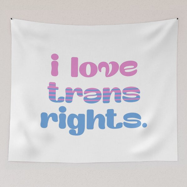 Item preview, I Love Trans Rights designed and sold by petalandarmour.