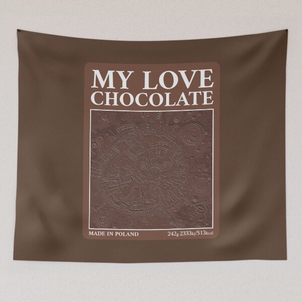 Item preview, Linoleum 1_V2E24DC2_MY LOVE CHOCOLATE designed and sold by ART-OF-ORION.