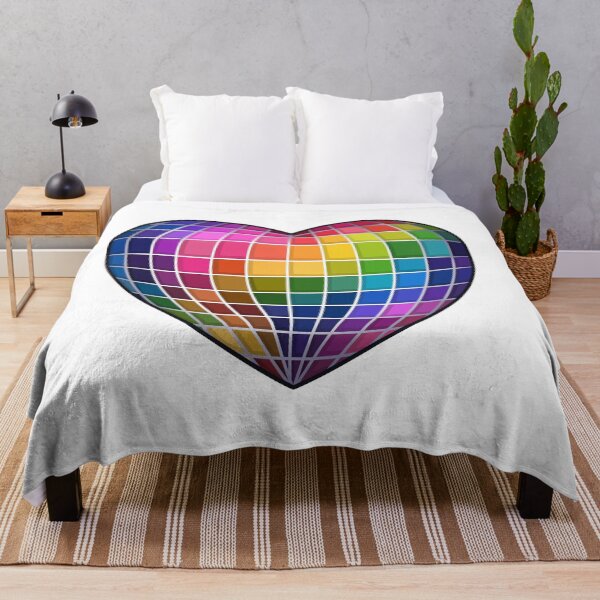 Item preview, 3D Disco Ball Rainbow Heart Pride designed and sold by Anne97s.
