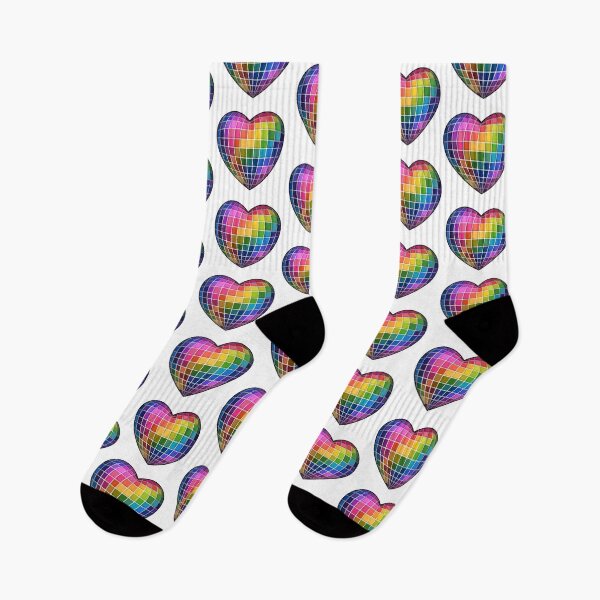 Item preview, 3D Disco Ball Rainbow Heart Pride designed and sold by Anne97s.