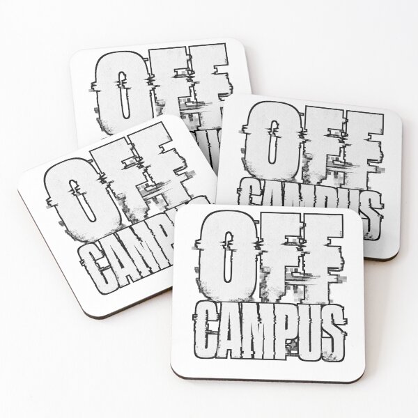 Item preview, OFF CAMPUS Glitch - Urban College Streetwear Aesthetic designed and sold by Atlant11.
