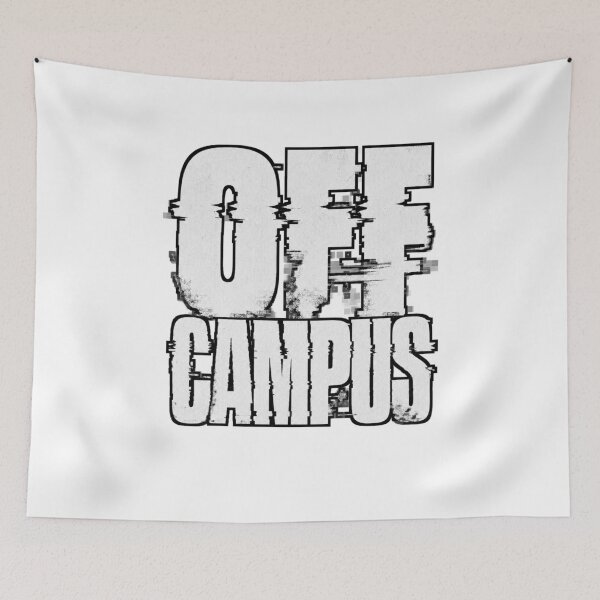 Item preview, OFF CAMPUS Glitch - Urban College Streetwear Aesthetic designed and sold by Atlant11.