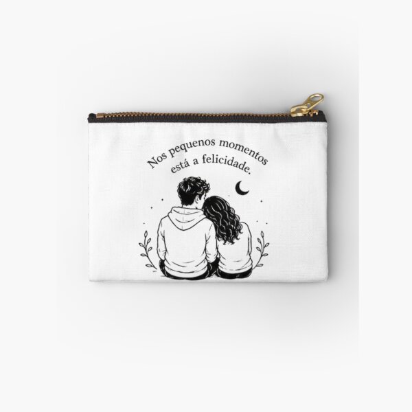 Item preview, Happiness Lives in the Little Moments | Minimalist Motivational Quote Design designed and sold by MotivArtes.