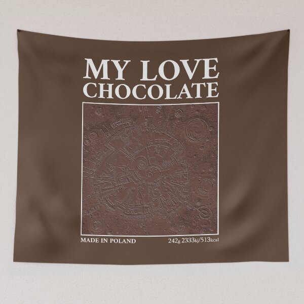 Item preview, Linoleum 1_V2E24D_MY LOVE CHOCOLATE designed and sold by ART-OF-ORION.