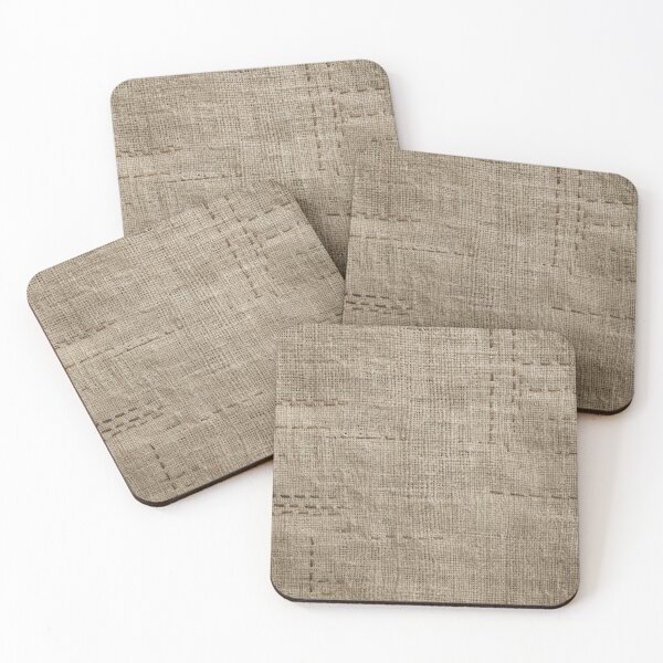 Item preview, Handstitched Rustic Linen Textile Pattern designed and sold by frumixart.