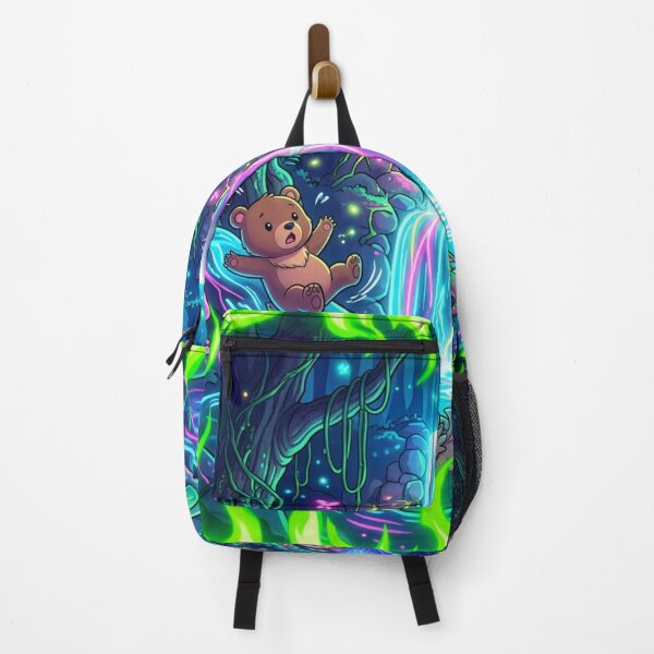 Item preview, Funny Kids Anime Nature Green Neon Flame Frame Cute Cartoon Forest Design designed and sold by DervoTeck2767.
