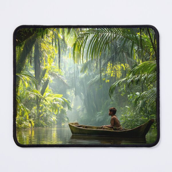 Item preview, Child in Tranquil Jungle Canoe Adventure Experience designed and sold by Artessie.