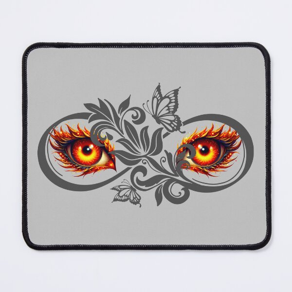 Item preview, Mystical Fire Eyes: Spiritual Awakening Butterfly Art designed and sold by Doodle-Bloom.