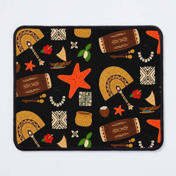 Item preview, Fiji Traditional Culture Tropical Island Elements Pattern designed and sold by sky11PP.