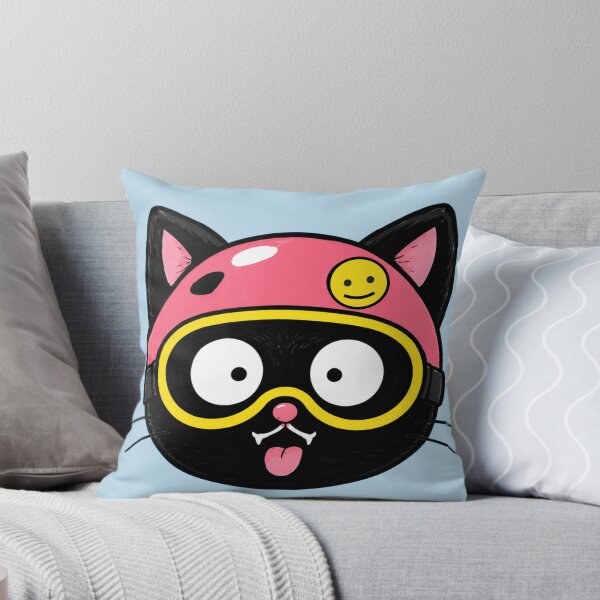 Item preview, Crazy Helmet Cat Sticker designed and sold by Jankes88.