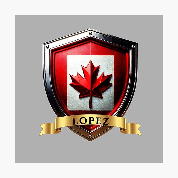 Item preview, Lopez Canadian Heritage Crest Shield designed and sold by Highlandkings.