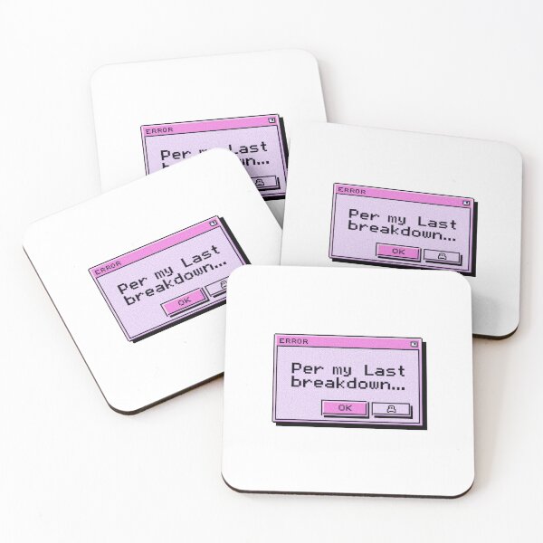 Item preview, Y2K Pastel Pink Error Message Pop Up designed and sold by GirlyVision.