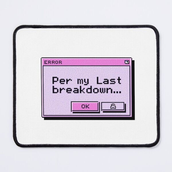 Item preview, Y2K Pastel Pink Error Message Pop Up designed and sold by GirlyVision.