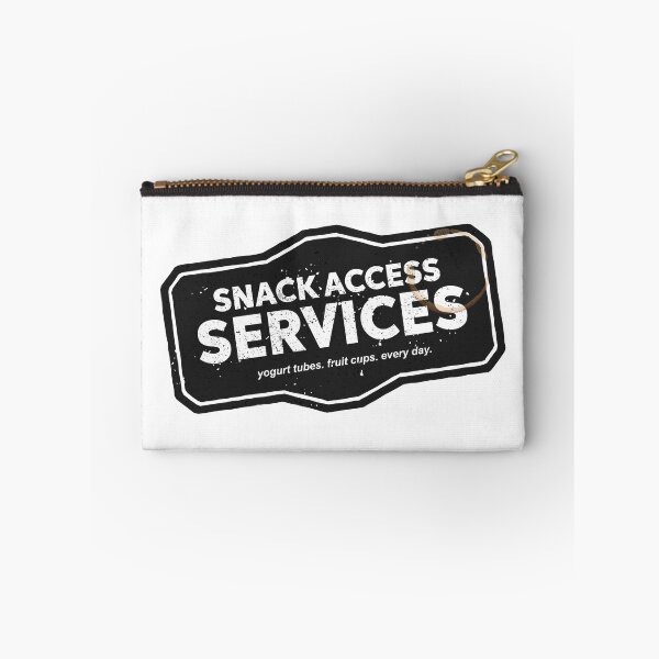 Item preview, Snack Access Services Funny Daycare Teacher Design Black Version designed and sold by The Sticky Clipboard.