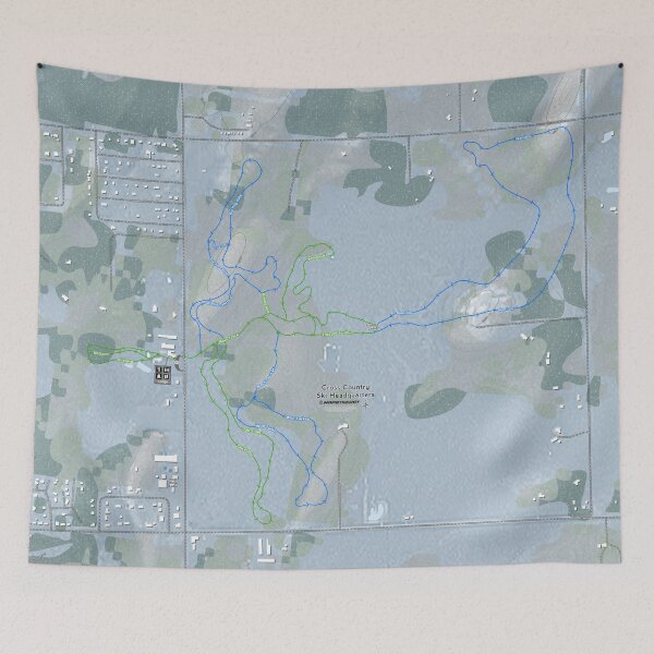 Item preview, Cross Country Ski Headquarters designed and sold by Mapsynergy.
