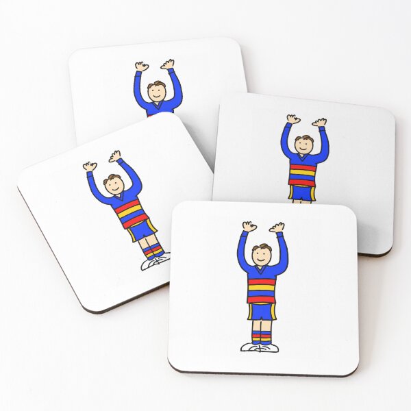 Item preview, Classic Adelaide Crows AFL Footy Illustration designed and sold by Luke Foran Sports Art.