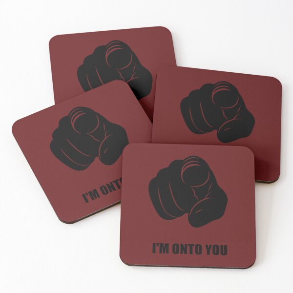 Item preview, I'm Onto You - Pointing Finger, Playfully Fun designed and sold by 2BrokeYoopers.