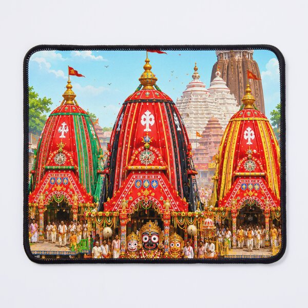 Item preview, Jagannath Rath Yatra Official Poster designed and sold by Homyar.