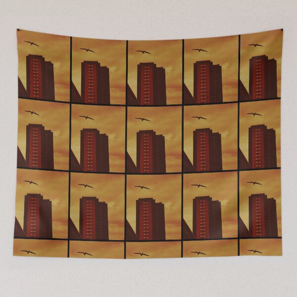 Item preview, seagull soaring over building (glasgow, scotland) (may 2026) designed and sold by photosbykel.