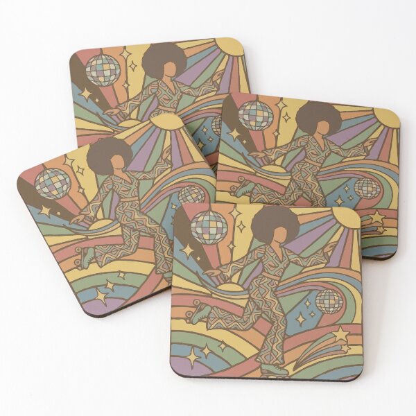 Item preview, Psychedelic Roller Disco designed and sold by Catzura.