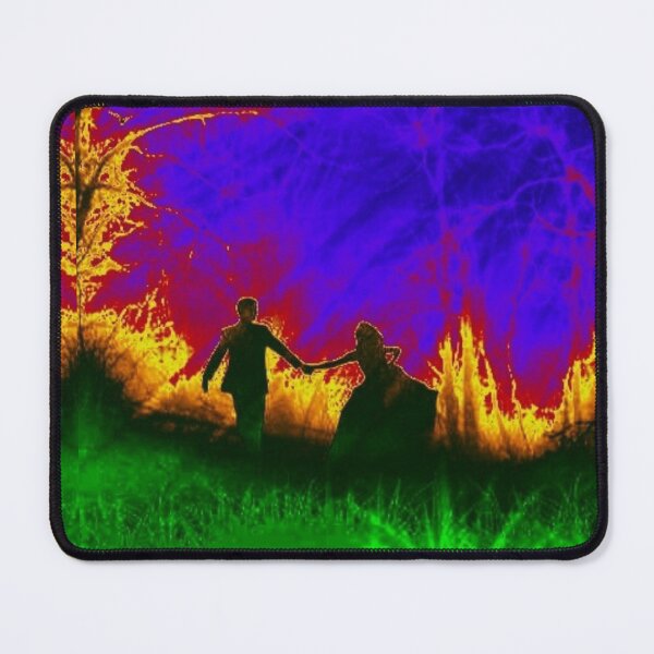 Item preview, Couple Running around fire designed and sold by bookstackdream.