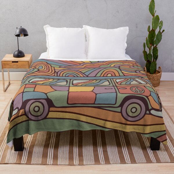 Item preview, Psychedelic Retro Road Trip designed and sold by Catzura.