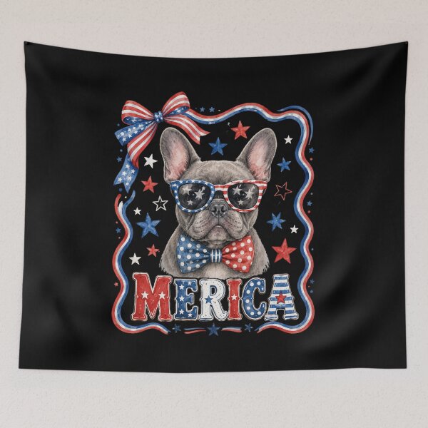 Item preview, Merica French Bulldog Patriotic USA Dog Lover designed and sold by FormalDehyena.