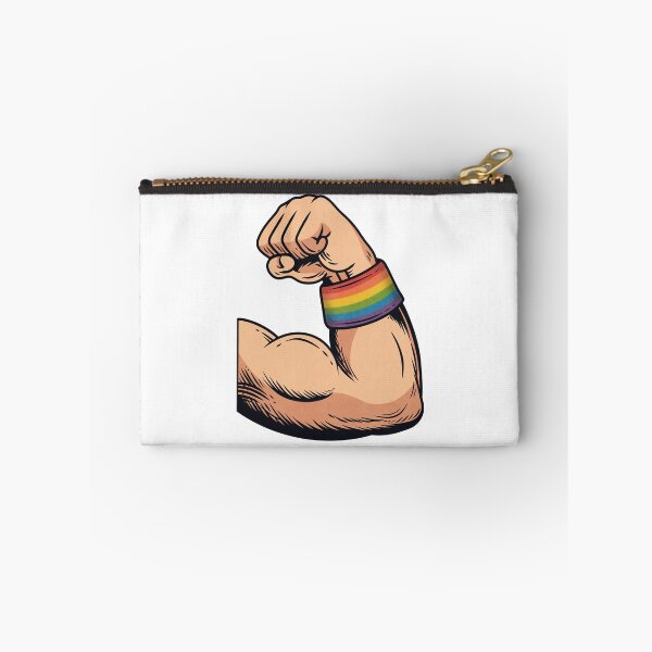 Item preview, Flexing Muscle Rainbow Wristband Pride Power designed and sold by Anne97s.