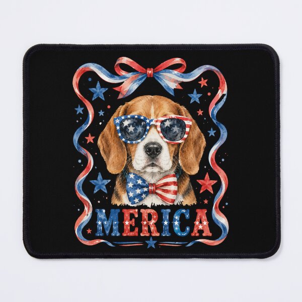 Item preview, Merica Patriotic Beagle American Dog Lover designed and sold by FormalDehyena.