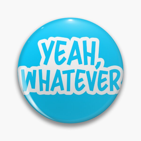 Item preview, Yeah, whatever (white) designed and sold by goldengallery.