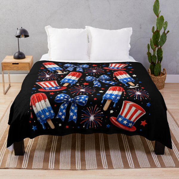 Item preview, Fourth Of July Patriotic Popsicle Hat Fireworks designed and sold by FormalDehyena.