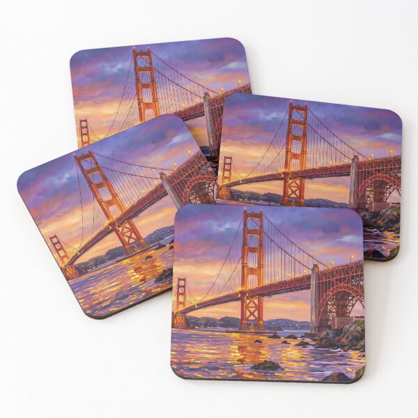Item preview, Golden Gate bridge at night designed and sold by Steve's Hobbies.