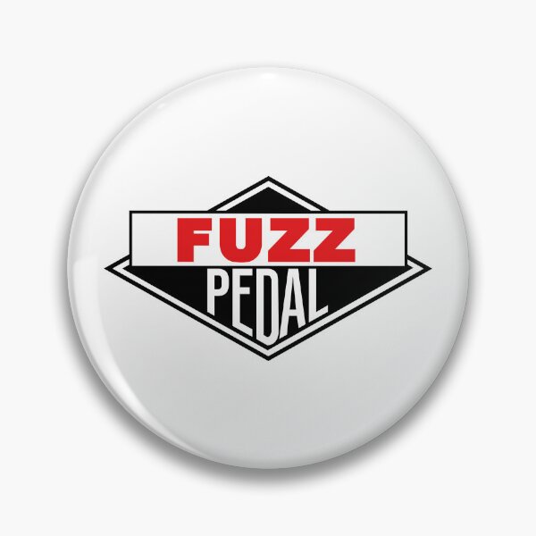 Item preview, Fuzz Pedal Retro Rock Transparent Typography designed and sold by Libérica Studio.