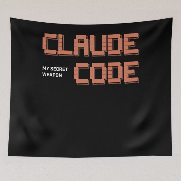 Item preview, Claude Code – My secret weapon Light Style designed and sold by Charaf01art.
