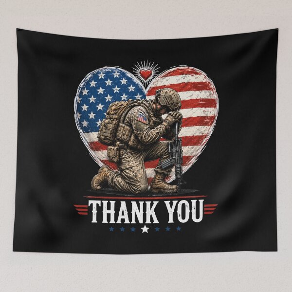 Item preview, Thank You Military Veteran Patriot Supporter designed and sold by FormalDehyena.