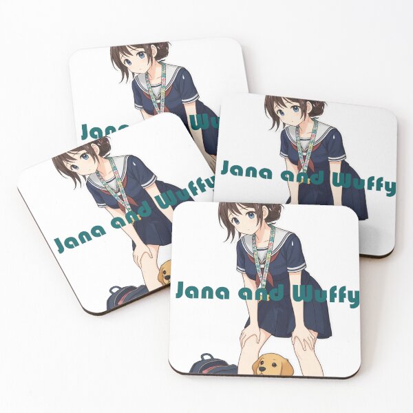 Item preview, High School Jana and Wuffy designed and sold by Fluff Xing Store.