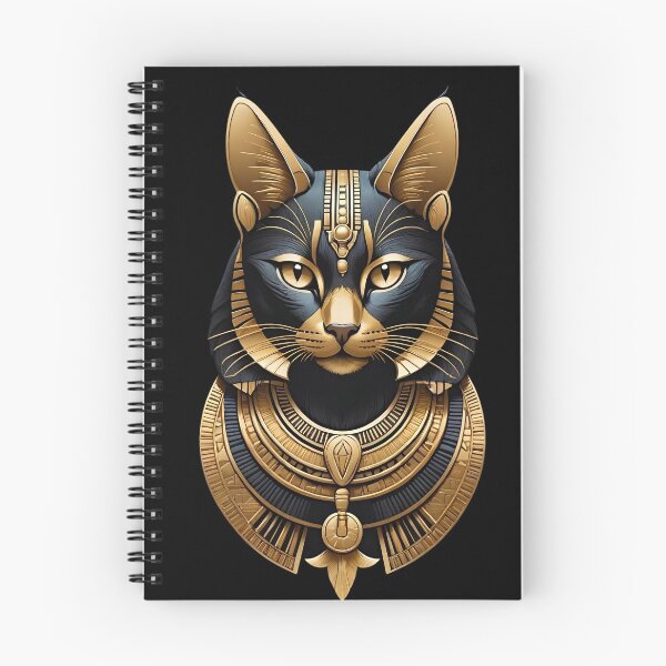 Item preview, Majestic Golden Egyptian Cat Goddess Bastet designed and sold by Ahmed-G-Designs.