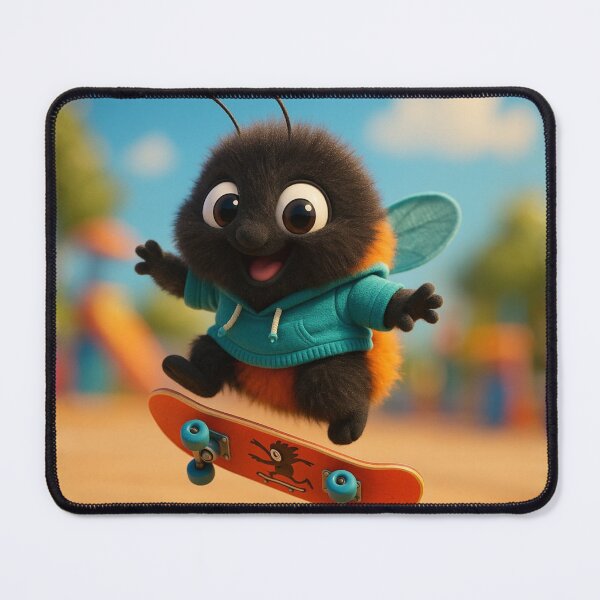 Item preview, Skater Woolly Bear Caterpillar 2 designed and sold by Sillytoe.