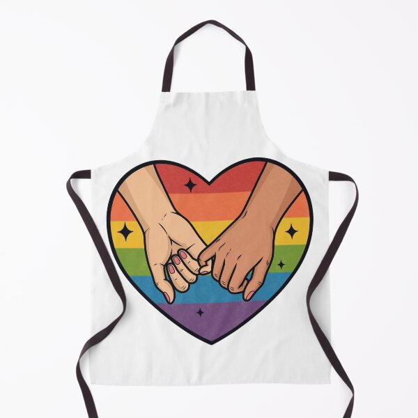 Item preview, Pinky Promise Rainbow Heart Pride Love designed and sold by Anne97s.