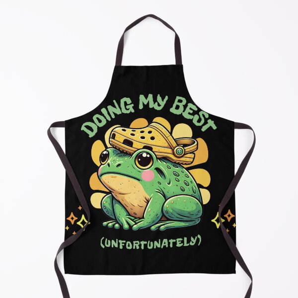 Item preview, Doing My Best (Unfortunately) | Funny Frog Meme designed and sold by Trade Secret Apparel.