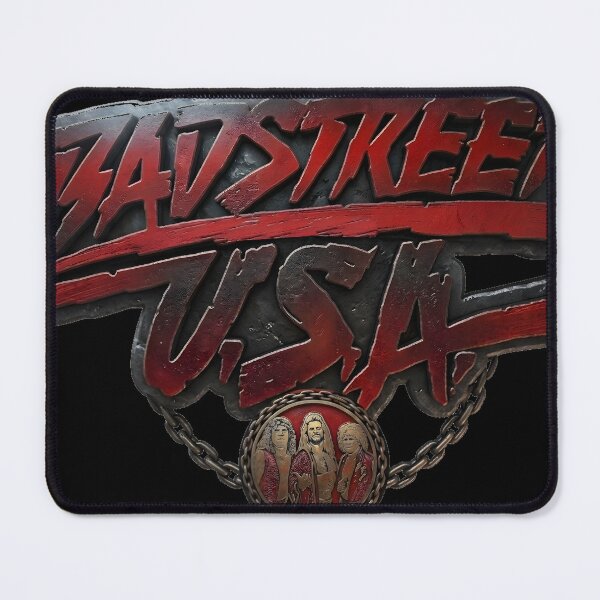 Item preview, Badstreet USA Vintage Wrestling Outlaws Chain Logo | Southern Wrestling Tribute Tee designed and sold by The Irish Whip.