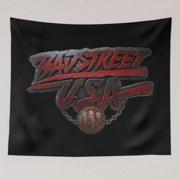 Item preview, Badstreet USA Vintage Wrestling Outlaws Chain Logo | Southern Wrestling Tribute Tee designed and sold by The Irish Whip.