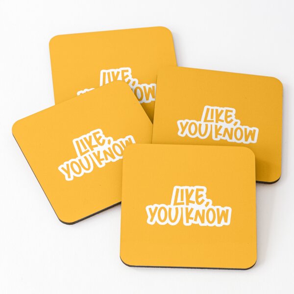 Item preview, Like, you know (white) designed and sold by goldengallery.
