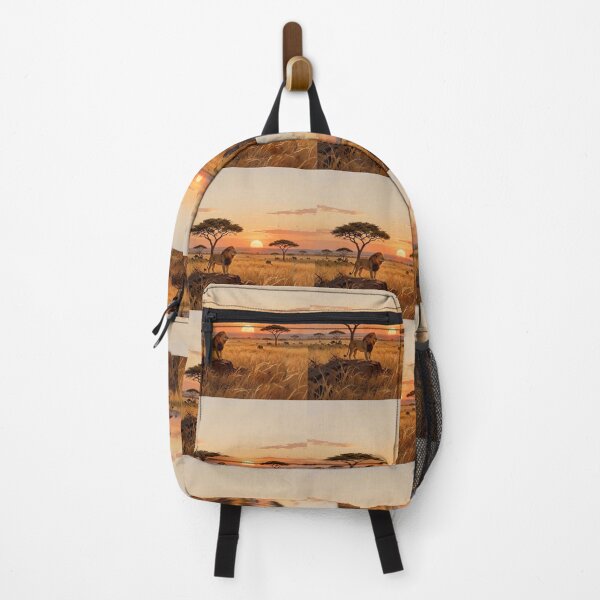 Item preview, Safari Lion King Inspired Wildlife Sunset African Savanna Nature Design designed and sold by DervoTeck2767.