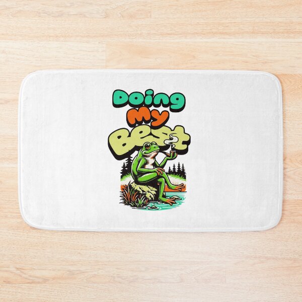 Item preview, Doing My Best | Funny Frog Meme designed and sold by Trade Secret Apparel.